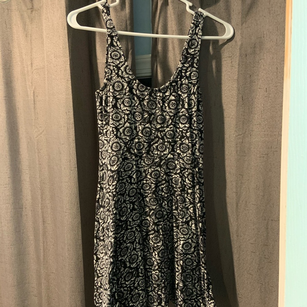 Black and white dress